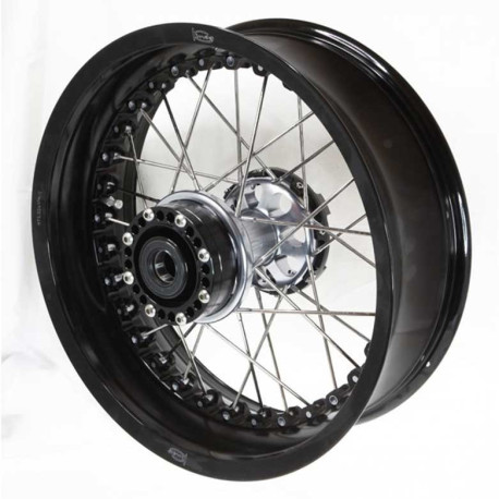 HARLEY SPORSTER 1200 CUSTOM FRONT WHEEL 3.5X17 SPOKED KINEO