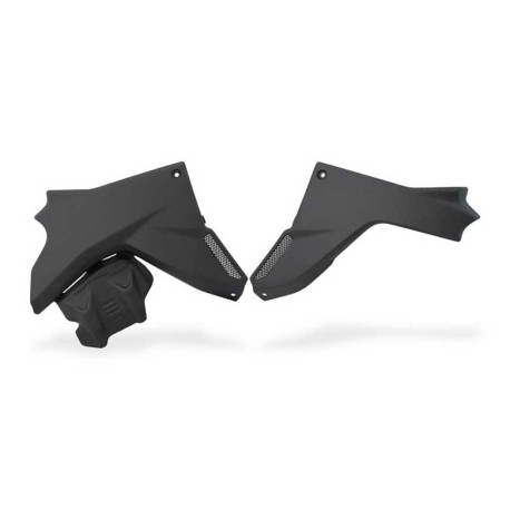 PAIR OF CNC RACING UPPER ENGINE COVERS DUCATI MULTISTRADA V4 MATT CARBON