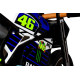 DRAISIENNE MADERA NEGRA + KIT DECORATIVO VR46