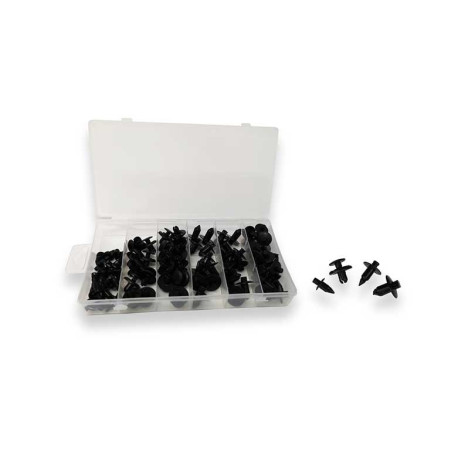 KIT DE RIVETS DE CARÉNAGE 80PCS NYLON